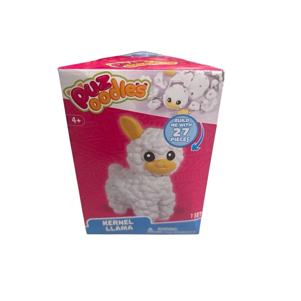 Puzoodles 27 Piece Kernel Llama 3D Puzzle *New
